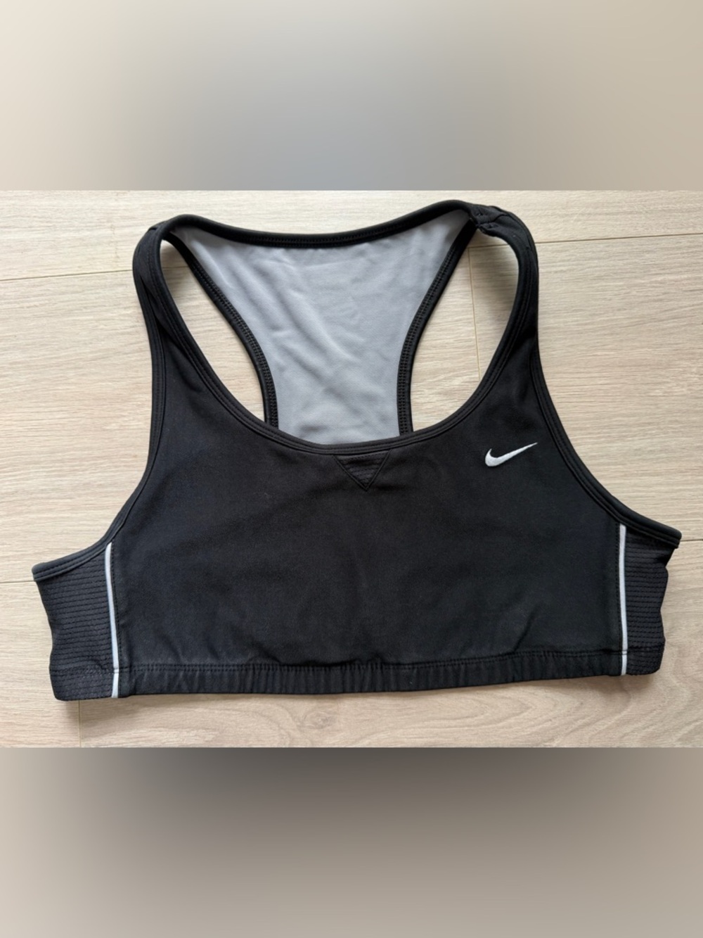 Nike Black Racerback Sports Bra